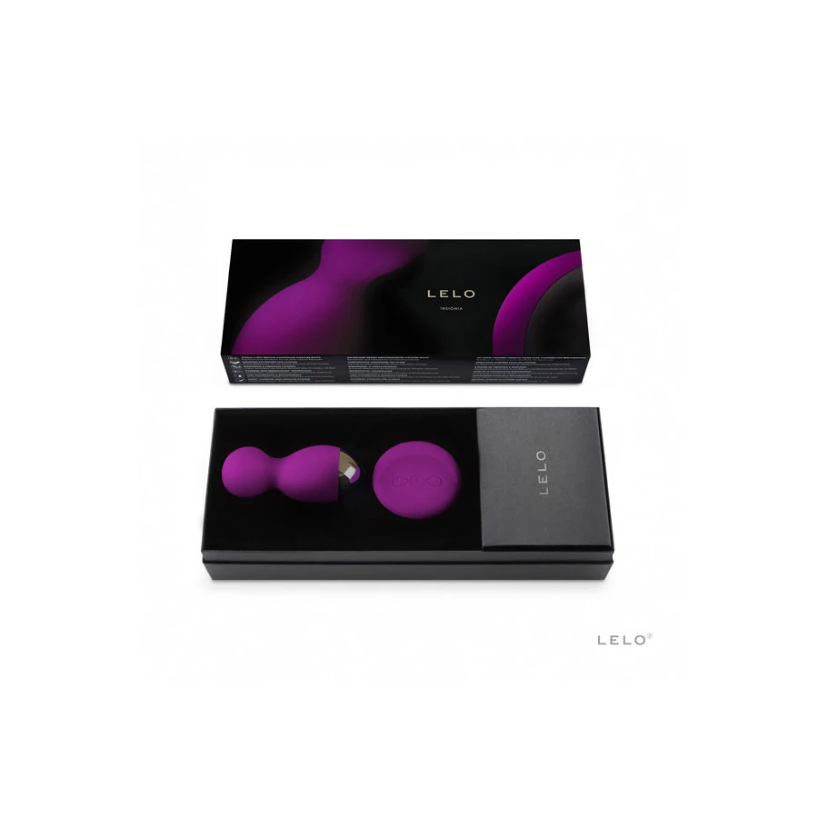 LELO - BADGE BOULES HULA ROSE PROFOND